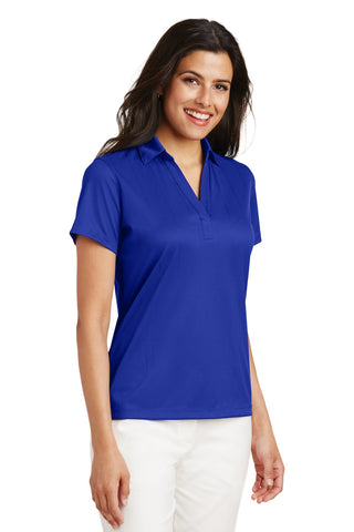 Port Authority Ladies Performance Fine Jacquard Polo (Hyper Blue)