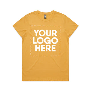 AS Colour Womens Maple Tee (Mustard)