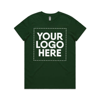 AS Colour Womens Maple Tee (Forest Green)