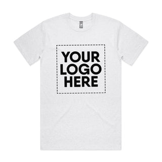 AS Colour Mens Classic Tee (White Heather)