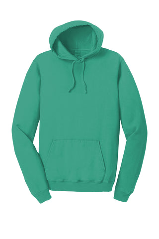 Port & Company Beach Wash Garment-Dyed Pullover Hooded Sweatshirt (Peacock)