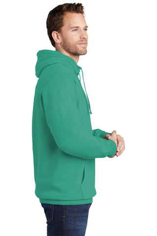 Port & Company Beach Wash Garment-Dyed Pullover Hooded Sweatshirt (Peacock)