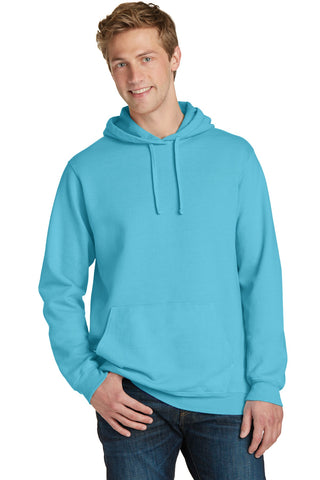 Port & Company Beach Wash Garment-Dyed Pullover Hooded Sweatshirt (Tidal Wave)