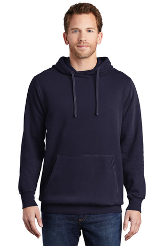 Port & Company Beach Wash Garment-Dyed Pullover Hooded Sweatshirt (True Navy)