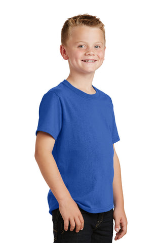 Port & Company Youth Core Cotton Tee (Royal)