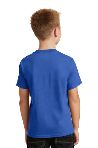 Port & Company Youth Core Cotton Tee (Royal)