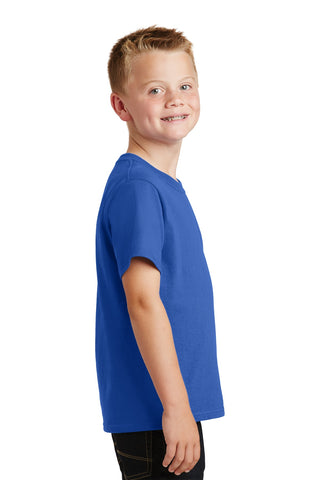 Port & Company Youth Core Cotton Tee (Royal)