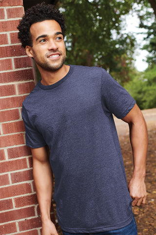 Port & Company Bouncer Tee (Heather Athletic Maroon)