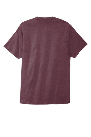 Port & Company Bouncer Tee (Heather Athletic Maroon)