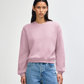 American Apparel RF494 Boxy Cropped Crewneck (Blush)