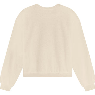 American Apparel RF494 Boxy Cropped Bone - Back View | color:Bone|view:back
