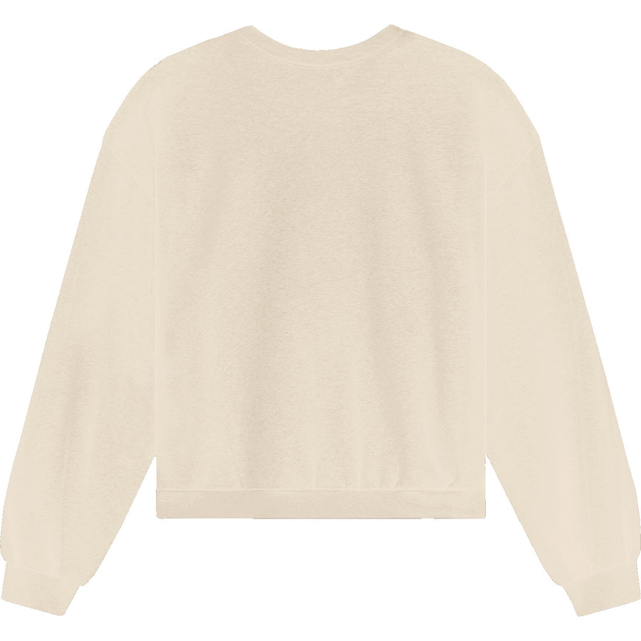 American Apparel RF494 Boxy Cropped Crewneck (Bone)