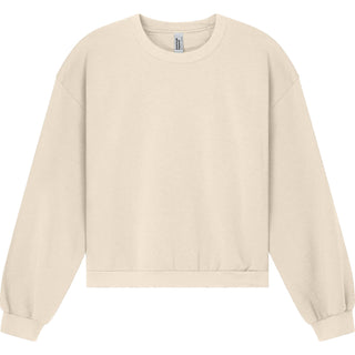 American Apparel RF494 Boxy Cropped Bone - Front View | color:Bone|view:front