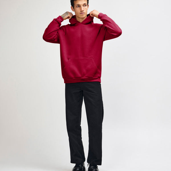 American Apparel RF498 Hoodie (Cardinal)