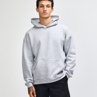 American Apparel RF498 Hoodie (Heather Grey)