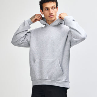 American Apparel RF498 Hoodie (Heather Grey)