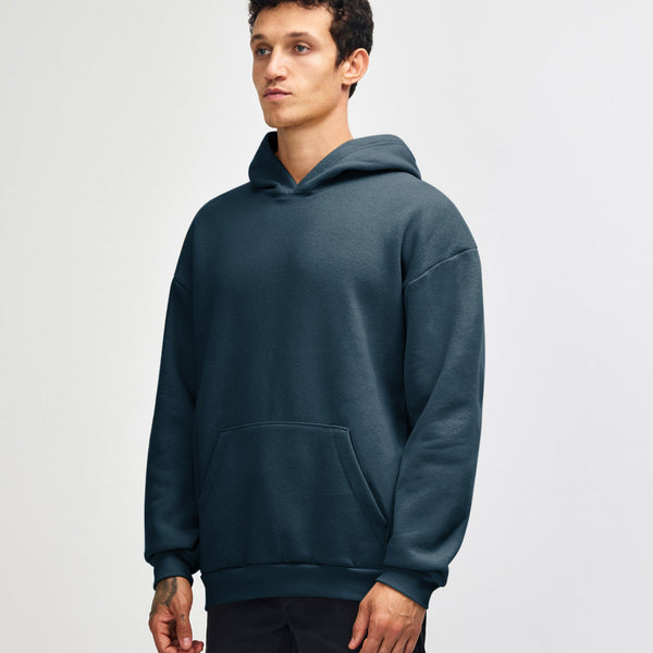 American Apparel RF498 Hoodie (Sea Blue)