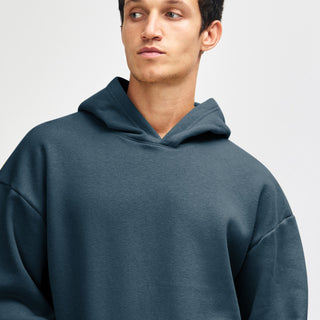 American Apparel RF498 Hoodie (Sea Blue)