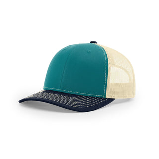 Richardson Trucker (Blue Teal/Birch/Navy)