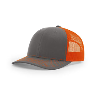 Richardson Trucker (Charcoal/Orange)