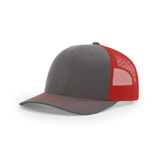 Richardson Trucker (Charcoal/Red)