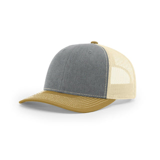 Richardson Trucker (Heather Grey/Birch/Amber Gold)