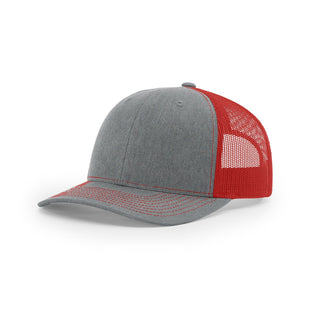 Richardson Trucker (Heather Grey/Red)