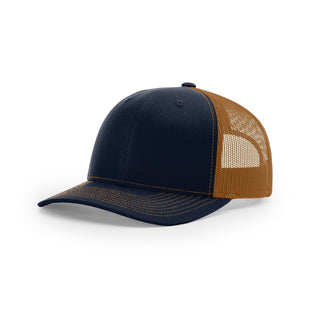 Richardson Trucker (Navy/Caramel)