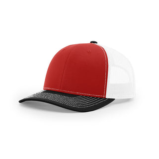 Richardson Trucker (Red/White/Black)