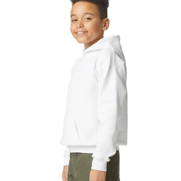 Gildan Softstyle SF500B Hoodie (White)