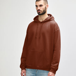 Gildan Softstyle SF500 Hoodie (Cocoa)