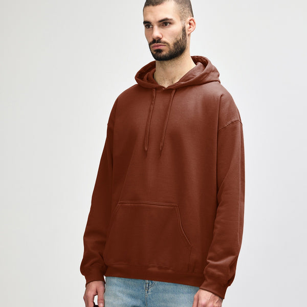 Gildan Softstyle SF500 Hoodie (Cocoa)