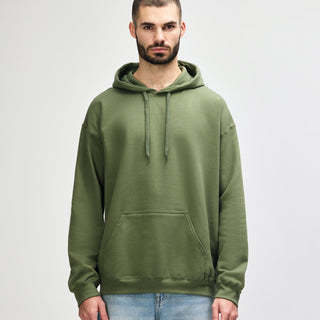 Gildan Softstyle SF500 Hoodie (Military Green)