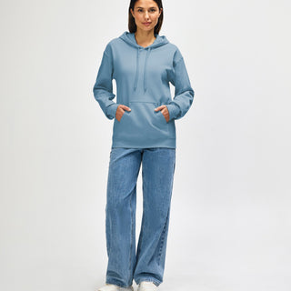 Gildan Softstyle SF500 Hoodie (Stone Blue)