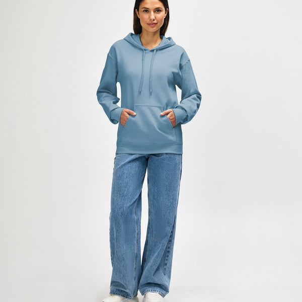 Gildan Softstyle SF500 Hoodie (Stone Blue)