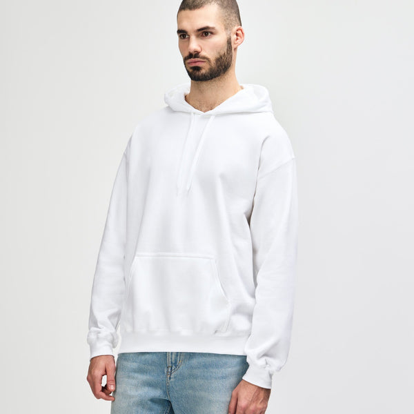 Gildan Softstyle SF500 Hoodie (White)