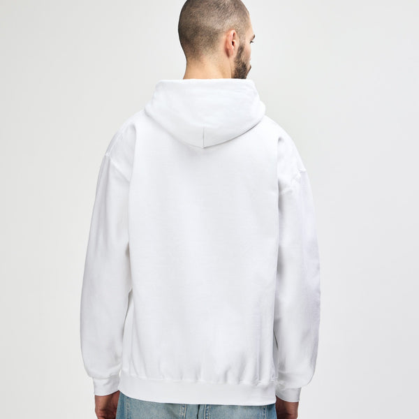 Gildan Softstyle SF500 Hoodie (White)