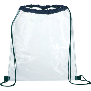 Printwear Rally Clear Drawstring Bag (Navy)