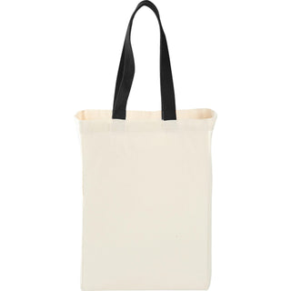 Printwear Nebraska 5oz Cotton Canvas Grocery Tote (Black)