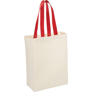 Printwear Nebraska 5oz Cotton Canvas Grocery Tote (Red)