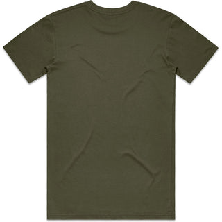 AS Colour 5001 Staple Tee Army - Back View | color:Army|view:back