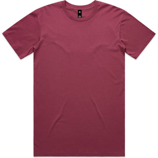 AS Colour 5001 Staple Tee Berry - Front View | color:Berry|view:front