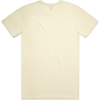 AS Colour 5001 Staple Tee Butter - Back View | color:Butter|view:back