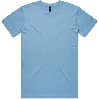 AS Colour 5001 Staple Tee Carolina Blue - Front View | color:Carolina Blue|view:front