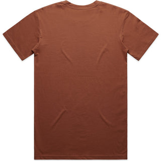 AS Colour 5001 Staple Tee Clay - Back View | color:Clay|view:back
