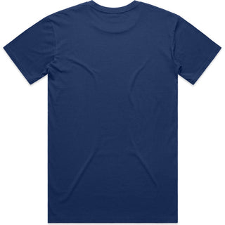 AS Colour 5001 Staple Tee Cobalt - Back View | color:Cobalt|view:back