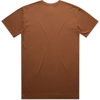 AS Colour 5001 Staple Tee Cocoa - Back View | color:Cocoa|view:back