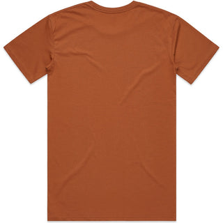 AS Colour 5001 Staple Tee Copper - Back View | color:Copper|view:back