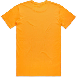 AS Colour 5001 Staple Tee Gold - Back View | color:Gold|view:back