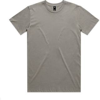 AS Colour 5001 Staple Tee Granite - Front View | color:Granite|view:front
